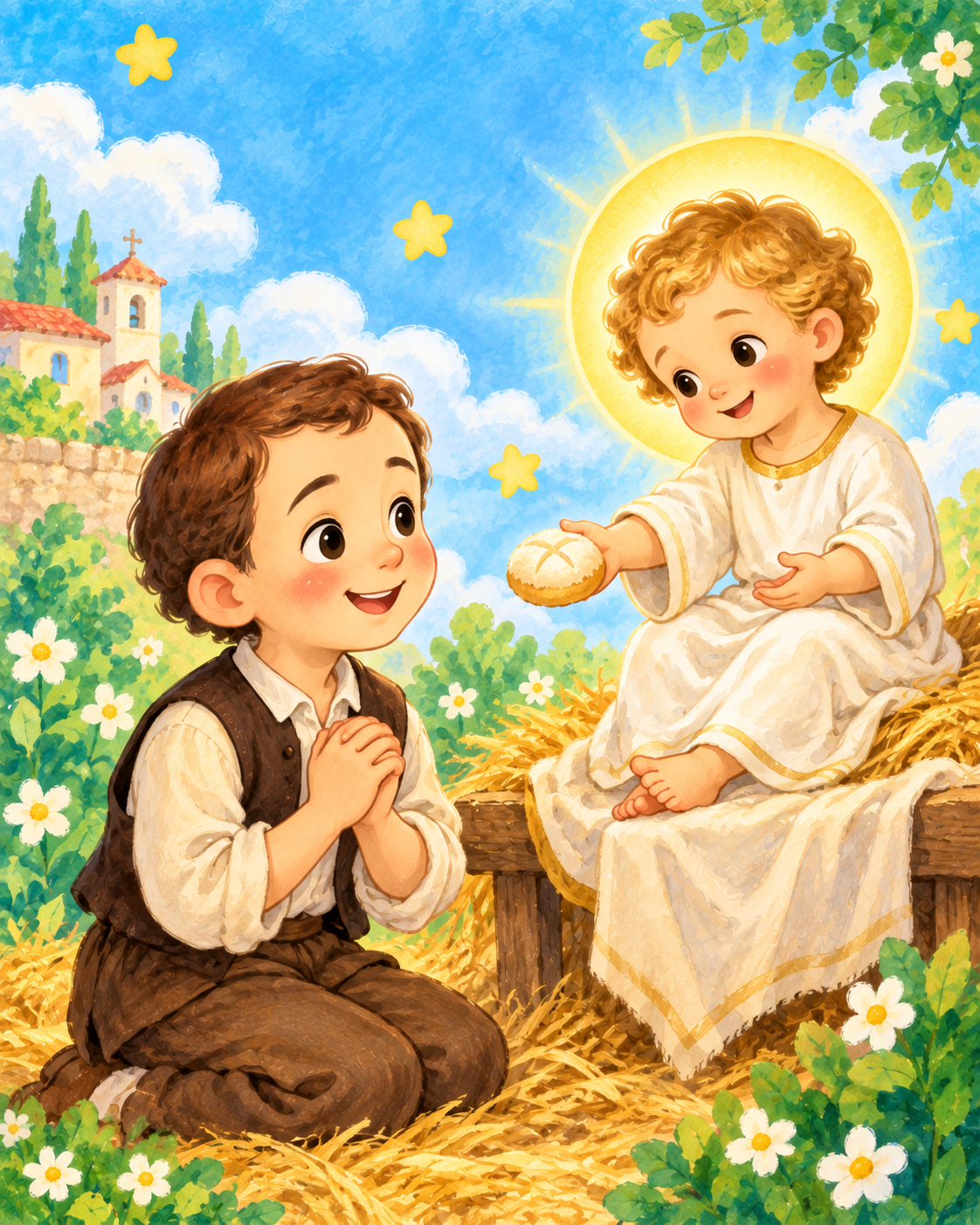 San Gerardo e Gesù Bambino